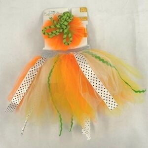 NWT Rising Star TuTu Set Faĺl Halloween Pumpkin Patch Photo Shoot 0-12M Infant